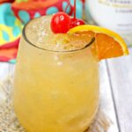 You'll have a hard time believing you're not at the beach when you drink this awesome Banana Rum Punch!