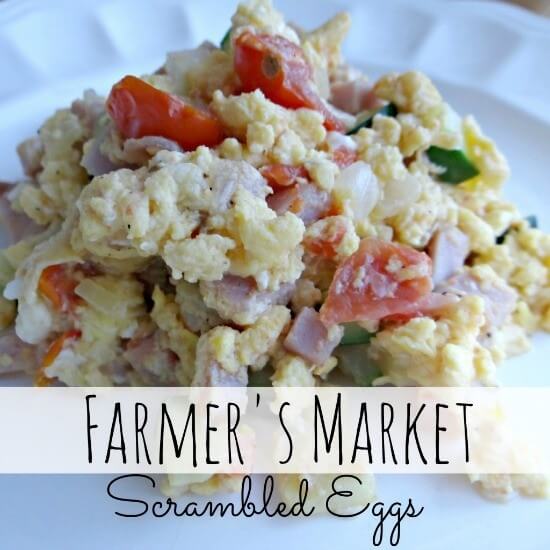 Farmer's Market Scrambled Eggs (Beauty Through Imperfection)