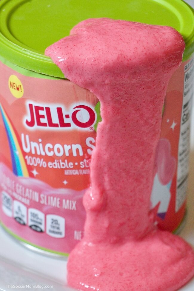 how to make slime with 1 ingredient using JELL-O Play slime kits
