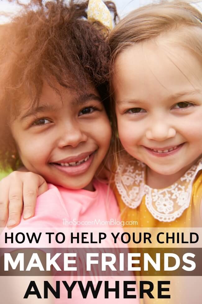 If you've ever wondered how to help your child make friends, it's time to get down to the basics! Keep reading for a simple, but often forgotten life skill.
