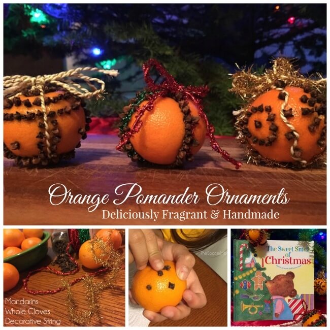 Deliciously fragrant Orange Pomander Ornaments are a Christmas tradition and easy enough to make with kids. A beautiful handmade holiday decoration.