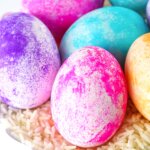 Rice Dyed Easter Eggs