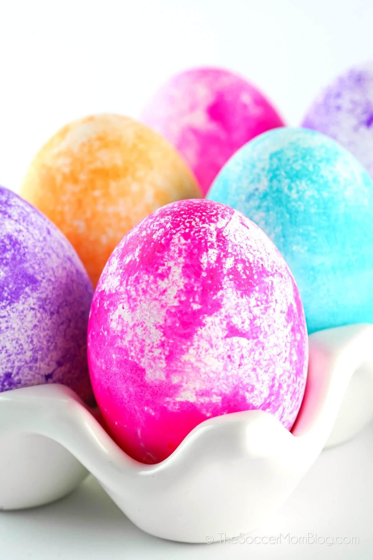 Rice Dyed Easter Eggs